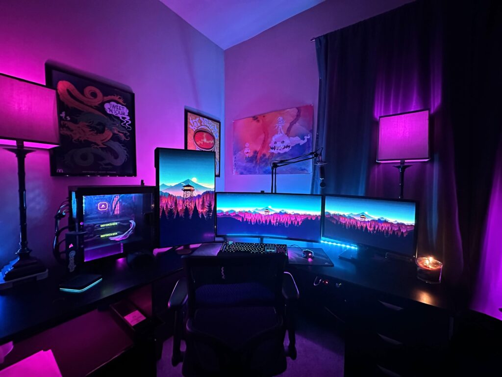 My college setup