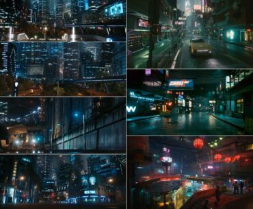 What do you think is a more likely future? Gritty, advertisement galore, violent and dramatic wealth divide like CP77's Night City (right) or clean and futuristic like Maze Runner's "Last City" (left)?