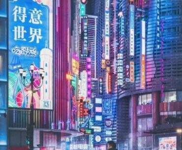 Cyberpunk 2023, Jiangfeibei, Chongqing, China
