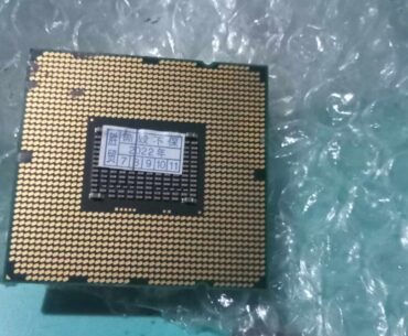 Friend cpu has a tape on the die part