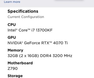 Which Prebuilt?