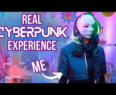 24H Fully immersive cyberpunk event. It was an amazing neon dystopian experience.