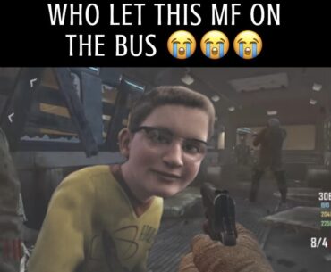 COD Zombies meets polar express kid