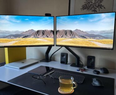 Work from home setup battlestation 🤖