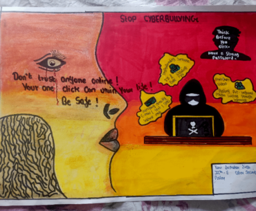 "Let's unite against cyberbullying! 🚫 Spread kindness, not hate. #StopCyberbullying"