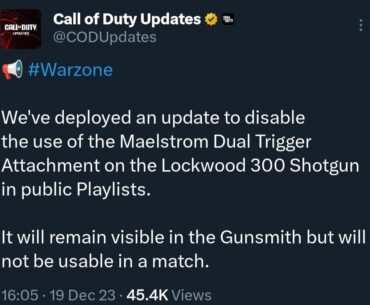 No more Lockwood 300 one shot meta