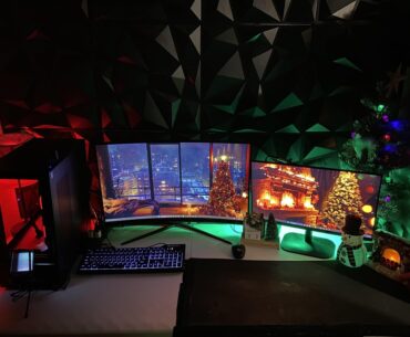 It’s a little tacky but it’s cozy!