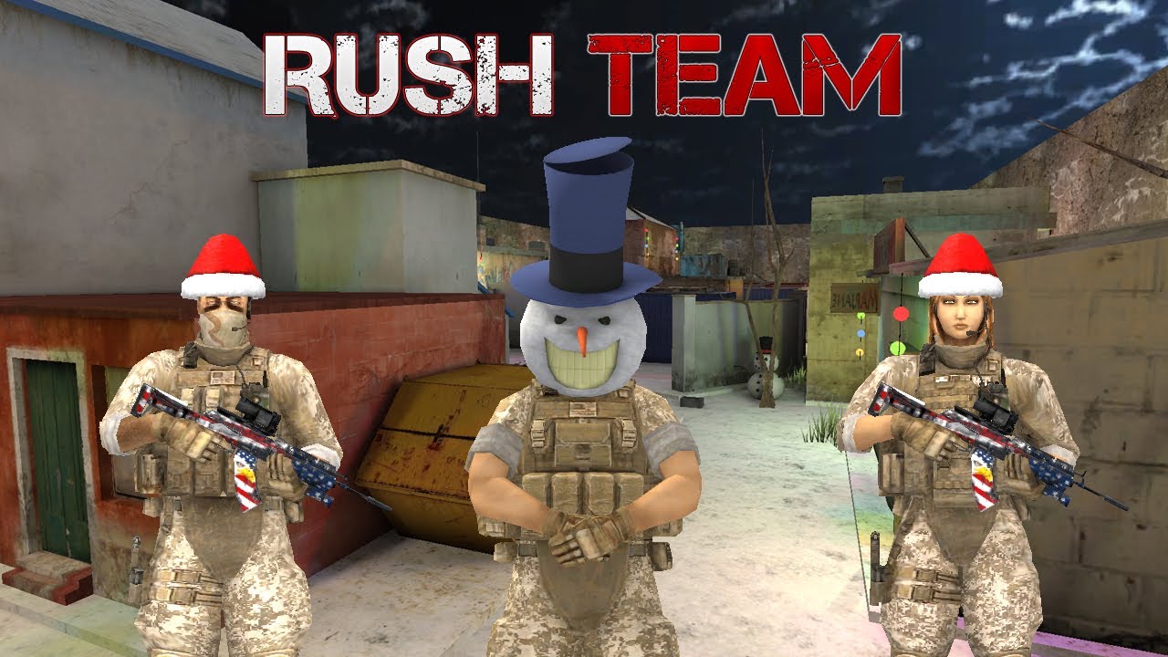  Rush Team Free FPS browser game Christmas update Version 2.2.4