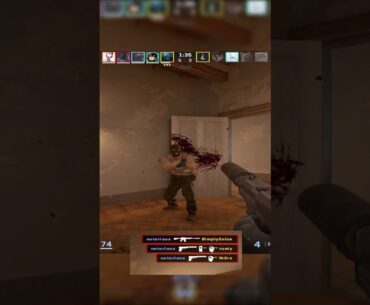 This is how you ACE #counterstrike #cs2 #gaming #fpsgames #funny #fail