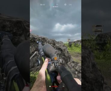 Clean, Simple, Short and Easy Kar98k Clip! Check it out Fellows #gaming #battlefield #callofduty