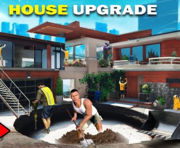 GTA 5 : Franklin Shinchan & Pinchan Journey To Their New Ultimate Luxury House Upgrade GTA 5 !
