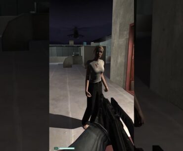 Our escape helicopter explodes (F.E.A.R.)