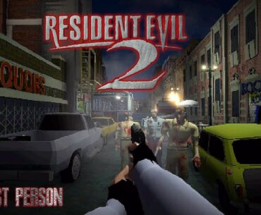 Resident Evil 2: First Person - PS1 Style [PC] Full Gameplay