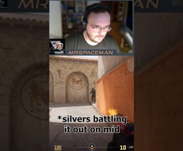 SILVER ATTENTION SPAN (Counter Strike 2) (#gaming #counterstrike #cs2)