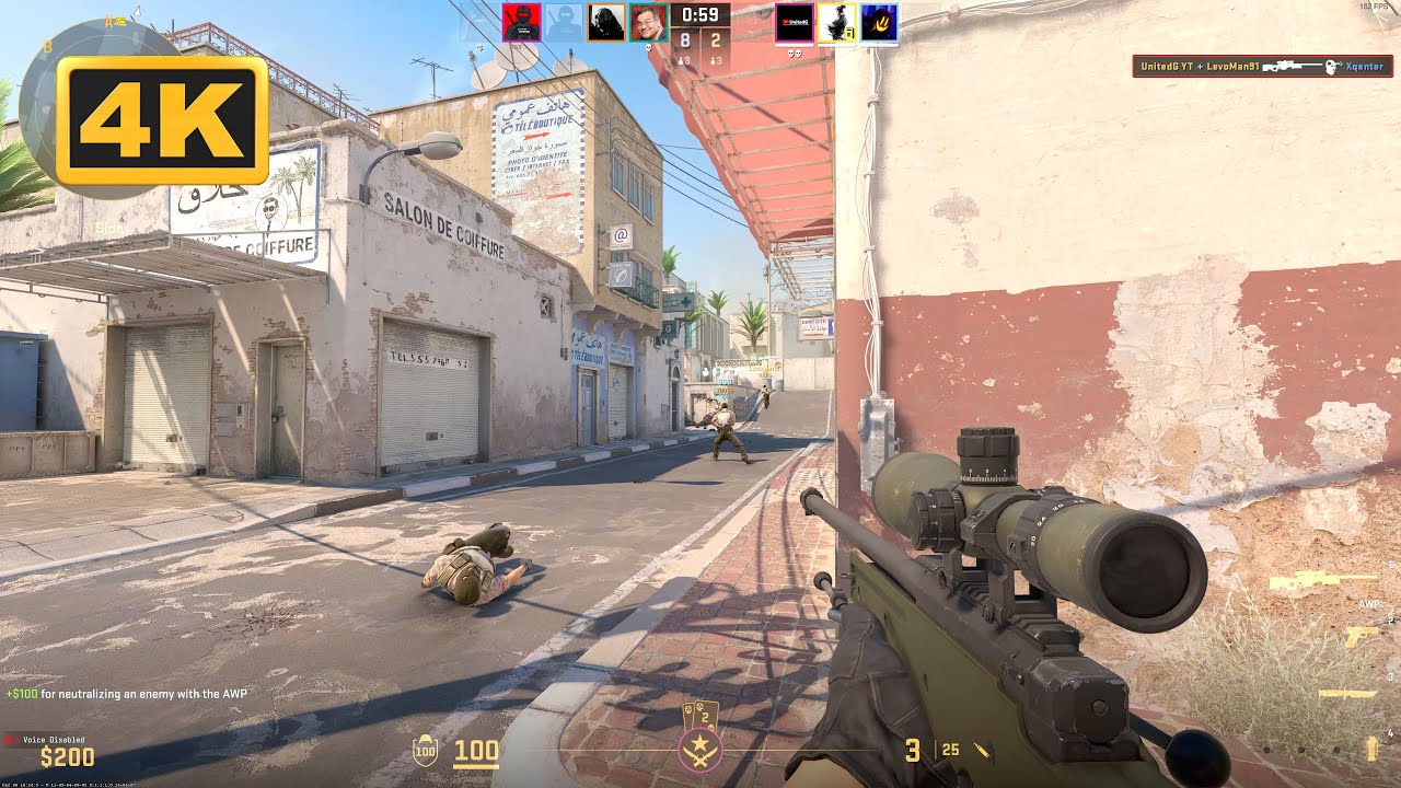 Counter Strike 2 Gameplay 4K (No Commentary) Counter Strike 2 Gameplay 4K (No Commentary)