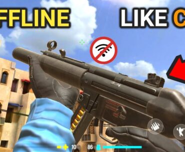 Top 10 Best Offline FPS Games Like COD Mobile For Android | Shooter Games Like COD