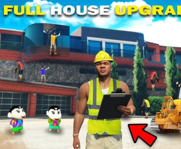 GTA 5 : Franklin Shinchan & Pinchan Full Ultimate Premium Luxury House Upgrade GTA 5 !