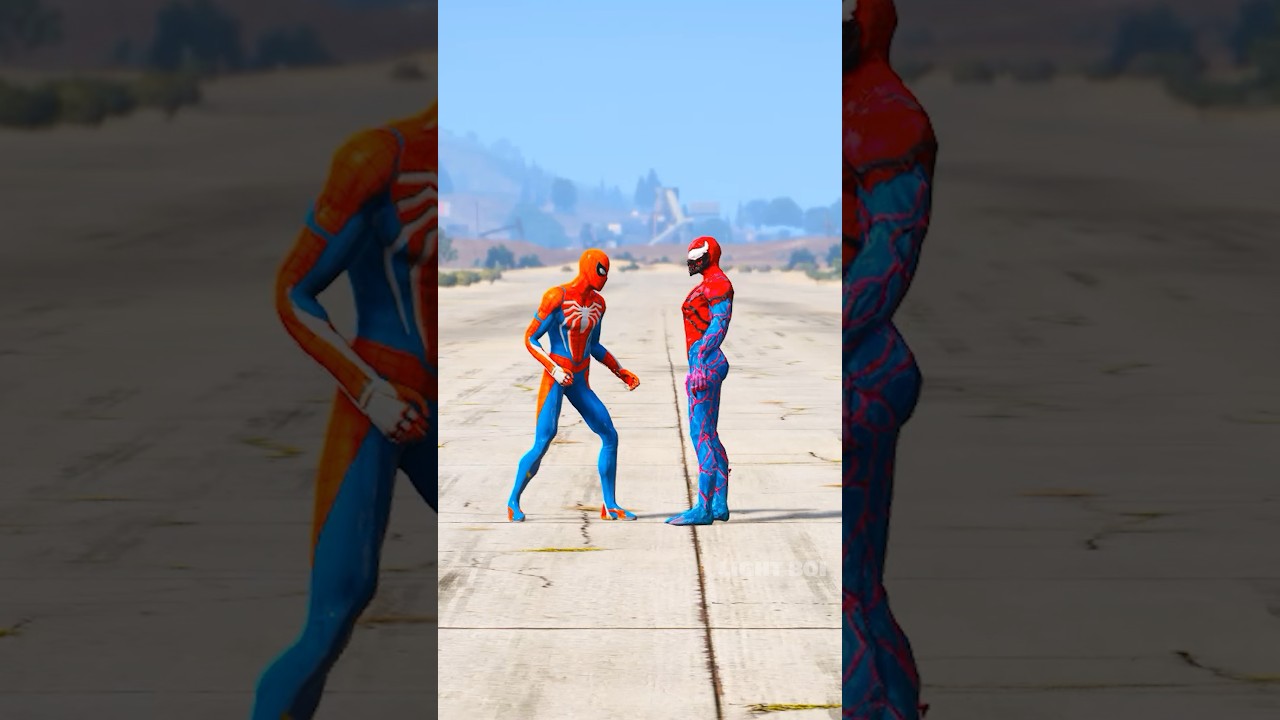 GTA V : SPIDER-MAN VS SPIDER-VENOM MATCH, WHO IS RICHER ? #shorts #gta5 GTA V : SPIDER-MAN VS SPIDER-VENOM MATCH, WHO IS RICHER ? #shorts #gta5
