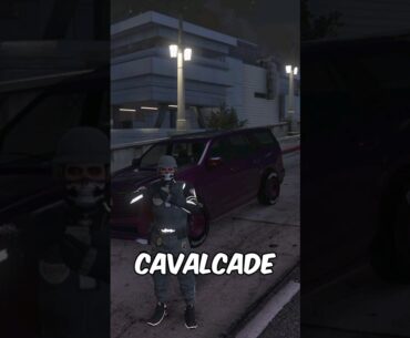 NEW UNRELEASED CAVALCADE IN GTA ONLINE! #gta #gta5 #gtav #shorts