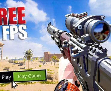 Top 10 FREE FPS Games 2024 (NEW)