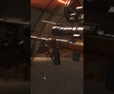 Fuzil M3 infravermelho Battlefield 5 #batllefield #sniper #fps #games