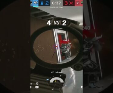 I can’t believe I choked that #gaming #rainbowsixsiege #shorts
