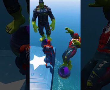 GTA 5 Epic Water Ragdolls Spiderman Vs Multi Color Hulk | Jumps/Fails Part-222