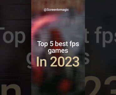top 5 best fps games in 2023 #gaming #gamer #game