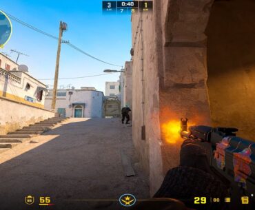 Counter Strike 2 : Competitive | Dust 2 | RTX 4070 Ti i7 13700K | Gameplay #5 | (No Commentary)