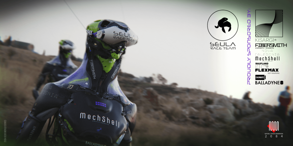 [Original Art] Bipedal Chassis Marathon -zbrush/keyshot/photoshop
