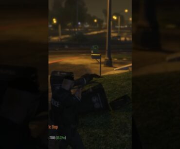 Officers crucial mistake leading to police shooting #policeshorts #lspdfr #gta #pcgaming #shorts