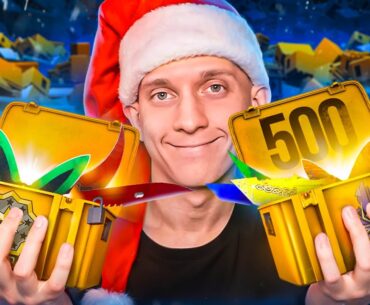 Открыл 500 Кейсов в CS2 / Выпал Нож / Выпали Перчатки / COUNTER STRIKE 2 / CS:GO / КСГО