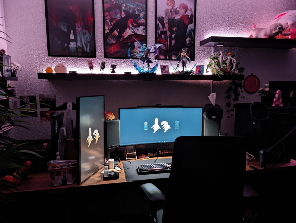 One day I'll own a house and paint my walls black