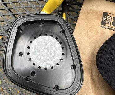 Why is their paper covering the speakers in my Corsair headphones?