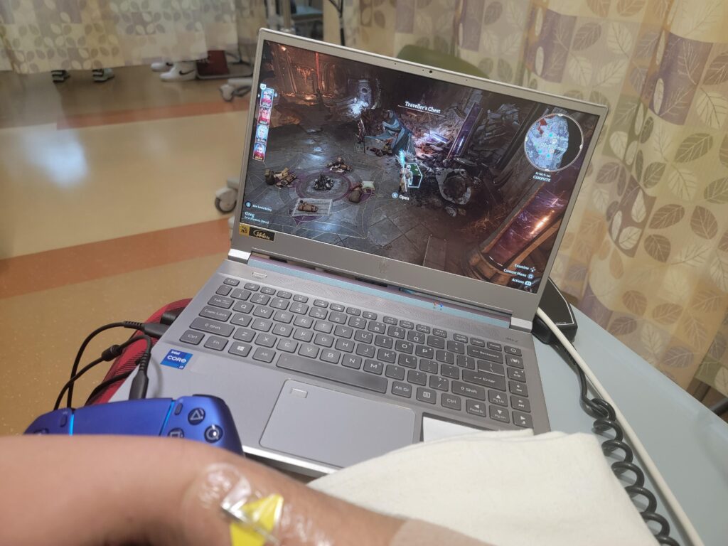If I gotta do chemo, I'm gonna do it right