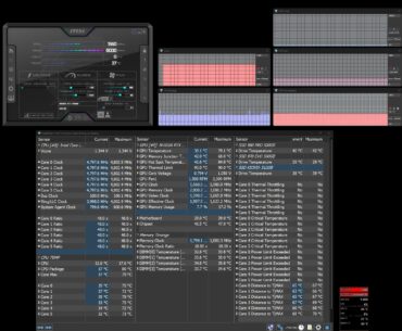 Which parameters do you leave ON in HWinfo? This should be enough for me to overclock?