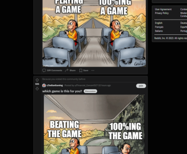 The duality of gamers