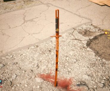 Orange rusty arasaka iconic katana.. new?