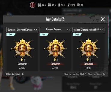 My first triple conqueror