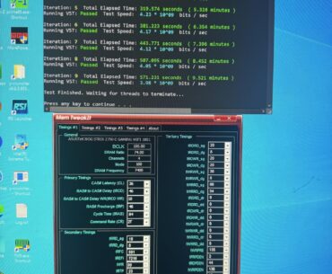 My overclocking journey on my z790-e gaming wifi mb