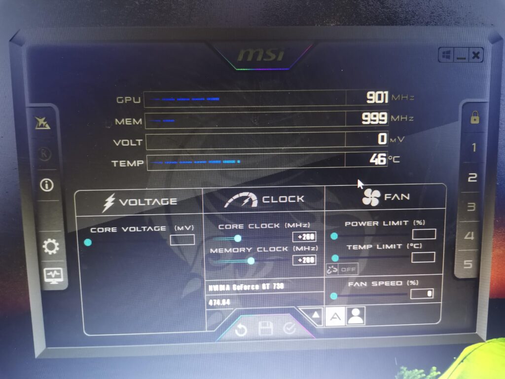 1st time over clocking, is this OK? Or is smtn wrong?