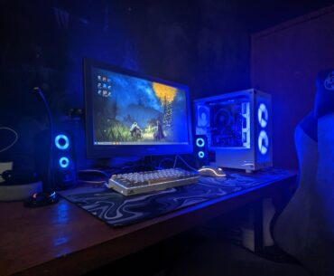 Needs some work on cable management, but so far it's coming along nicely