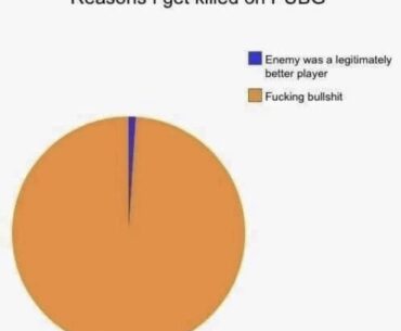 Reason i die in pubg bruh