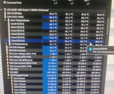 Huge temp difference between cores (5600x)