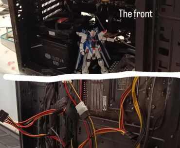Rate my cable management pls.