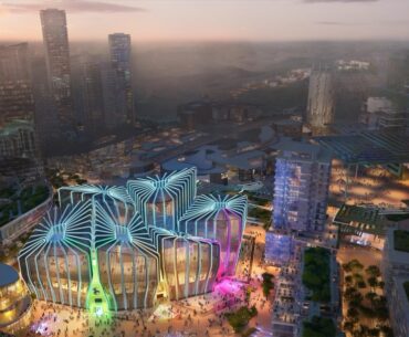 Cool renderings for the planned "city of videogames and e-sport" that's being developed in saudi arabia.