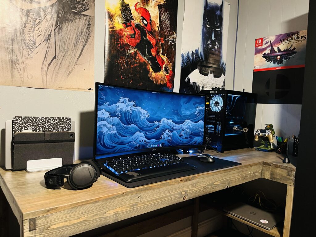 Not a photographer, but still wanted to show my setup!