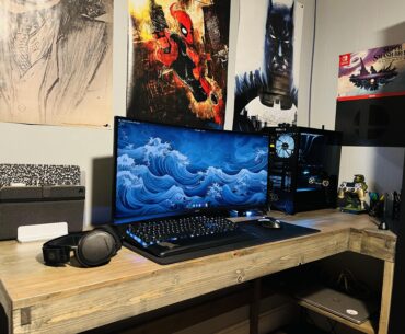 Not a photographer, but still wanted to show my setup!