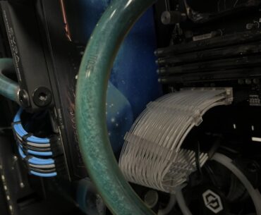 Just bought this pc and was cleaning it out when I noticed all this growth within the water cooling lines and reservoir. Is there any hope in getting it cleaned out or do I have to replace them?