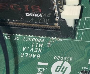 Blind guy here, one of my ram won’t fit properly. Anything noticeabley wrong here?